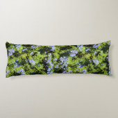Rosmarin-Blume grün Seitenschläferkissen (Rückseite)