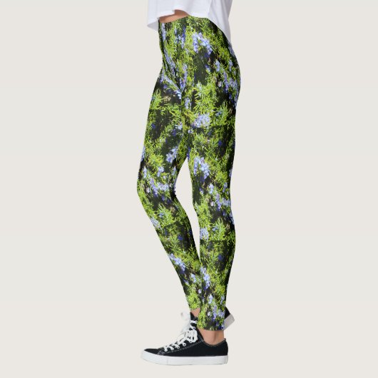 Rosmarin-Blumengrün Leggings (Links)