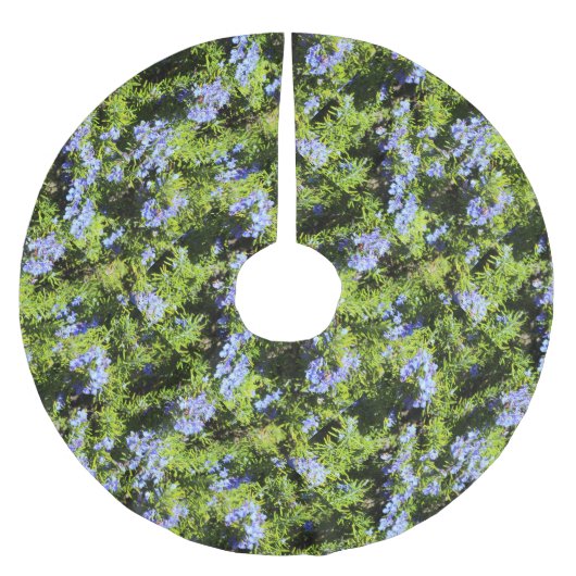 Rosmarin Polyester Weihnachtsbaumdecke (Vorderseite)