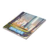 Ross 128 B Science Fiction Poster Fliese (Seite)