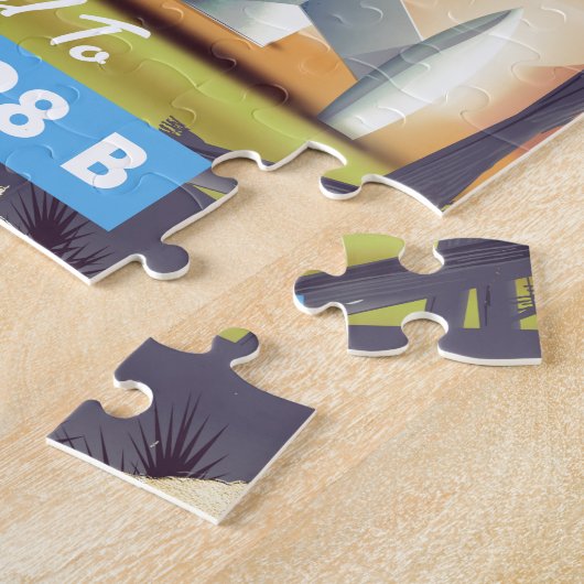 Ross 128 B Science Fiction Poster Puzzle (Seite)