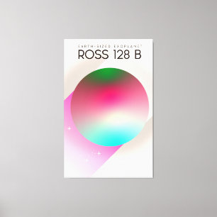 Ross 128B Science-Fiction-Plakat Leinwanddruck
