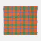 Ross Antikes Karo Fleecedecke (Vorderseite (Horizontal))