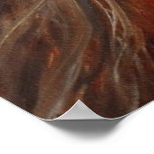 Ross-Augenkunst drucken Poster (Ecke)