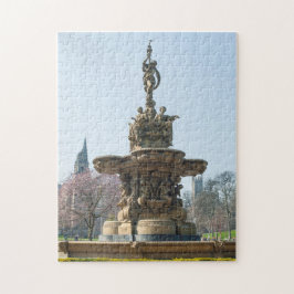 Ross-Brunnen, Edinburgh-Schloss, Schottland Puzzle