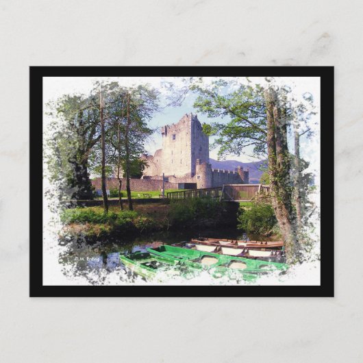 Ross Castle Ireland Postcard Postkarte (Vorderseite)