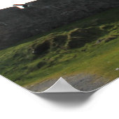 Ross Castle, Killarney, Irland Poster (Ecke)