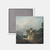 Ross Castle, Killarney, Landkreis Kerry Magnet (Vorderseite/Rückseite)