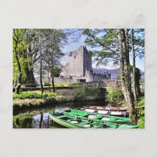 Ross Castle Killarney Postcard Postkarte (Vorderseite)