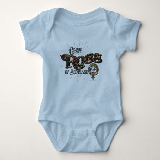 Ross Clan Baby Strampler (Vorderseite)