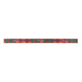 Ross-Clan karierter schottischer Tartan Satinband (Vorderseite)