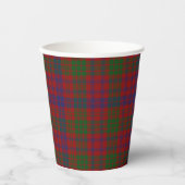 Ross Clan Tartan Kariert Paper Cups Pappbecher (Vorderseite)