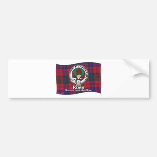 Ross-Clan-Tasse Autoaufkleber (Vorne)