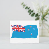 Ross Dependency Flag Postcard Postkarte (Stehend Vorderseite)