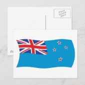 Ross Dependency Flag Postkarte (Vorne/Hinten)