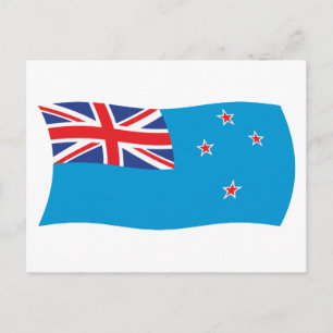 Ross Dependency Flag Postkarte