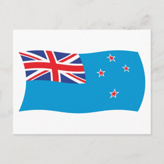 Ross Dependency Flag Postkarte (Vorderseite)