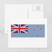 Ross Dependency Flag Postkarte (Vorne/Hinten)