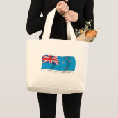 Ross Dependency Flag-Tasche Jumbo Stoffbeutel (Vorderseite (Produkt))