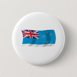 Ross Dependency Flagge Knopf Button