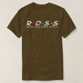 Ross Familienname Ross Familienname Ross Nachname T-Shirt (Design vorne)