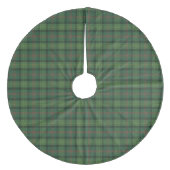 Ross Hunting Ancient Scottish Tartan Fleece Weihnachtsbaumdecke (Vorderseite)