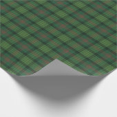 Ross Jagd Ancient Clan Tartan Wrapping Papier Geschenkpapier (Ecke)