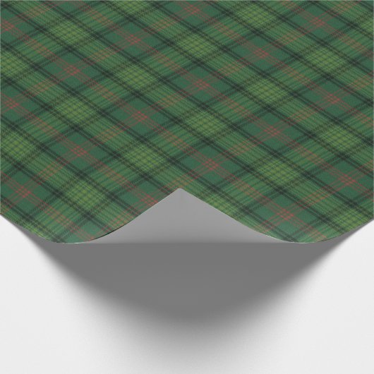 Ross Jagd Ancient Clan Tartan Wrapping Papier Geschenkpapier (Ecke)