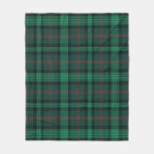 Ross Jagd Modernes Kariert Fleecedecke (Vorderseite)