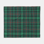 Ross Jagd Modernes Kariert Fleecedecke (Vorderseite (Horizontal))