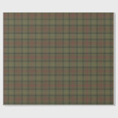 Ross Jagd Wetter Clan Tartan Geschenkpapier (Flach)