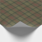 Ross Jagd Wetter Clan Tartan Geschenkpapier (Ecke)