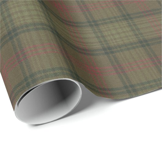 Ross Jagd Wetter Clan Tartan Geschenkpapier (Rolleneckpunkt)