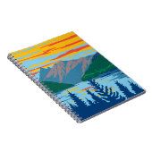 Ross Lake Washington Notizblock (Rechte Seite)