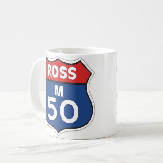 Ross M50 Tasse (Vorderseite Links)