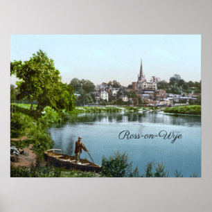 Ross-on-Wye, England (1900) Poster