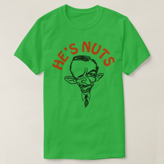 Ross Perot ist Nuts T-Shirt (Design vorne)