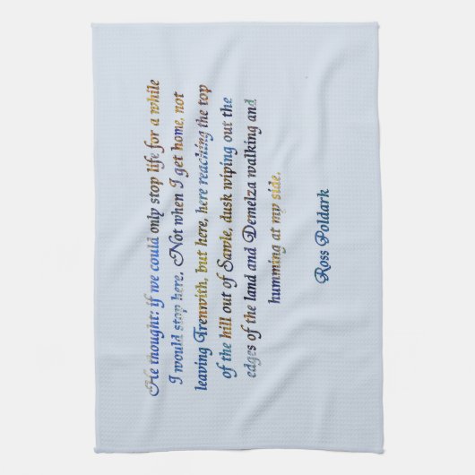 Ross Poldark Geschirrtuch (Vertikal)