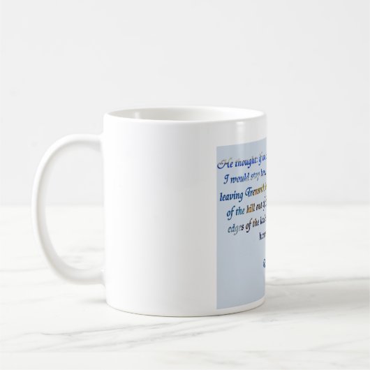 Ross Poldark Kaffeetasse (Links)