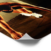 Ross Preston Fitness Poster (Ecke)