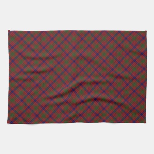 Ross Scottish Clan Tartan Design Geschirrtuch (Horizontal)
