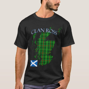 Ross Scottish Clan Tartan Scotland T-Shirt
