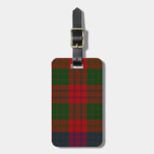Ross-Tartan (moderne Version) Gepäckanhänger (Vorderseite vertikal)