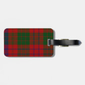 Ross-Tartan (moderne Version) Gepäckanhänger (Rückseite horizontal)