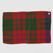 Ross Tartan (moderne Version) Golfhandtuch (Horizontal)