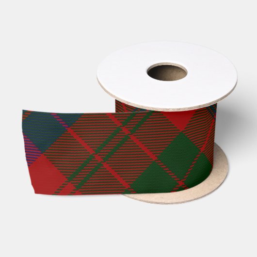 Ross-Tartan (moderne Version) Satinband (Spule)