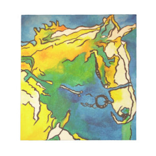 "Ross und Bridle Kontur Art" #ho Notizblock