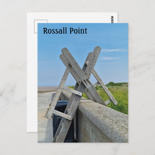 Rossall Point Postkarte (Vorne/Hinten)