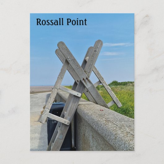 Rossall Point Postkarte (Vorderseite)
