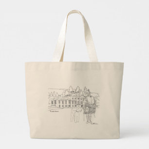 Rossdhu Mansion Schottland-Tasche Jumbo Stoffbeutel